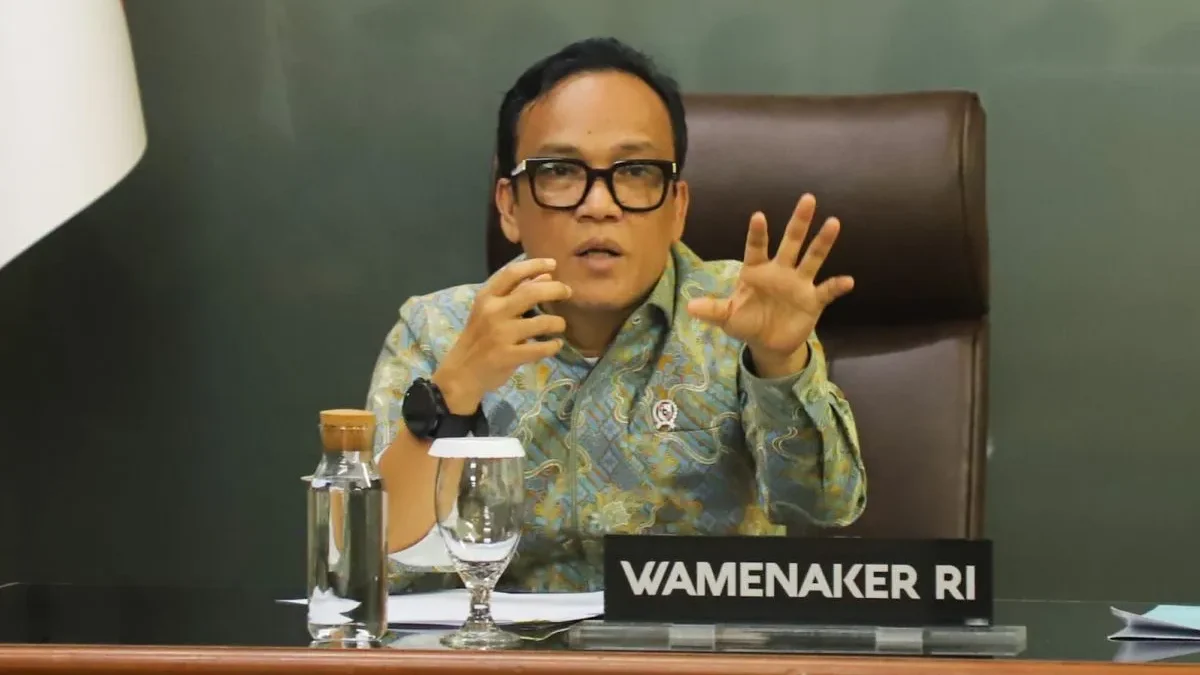 Wakil Menteri Ketenagakerjaan Immanuel Ebenezer Gerungan. (foto/ANTARA)