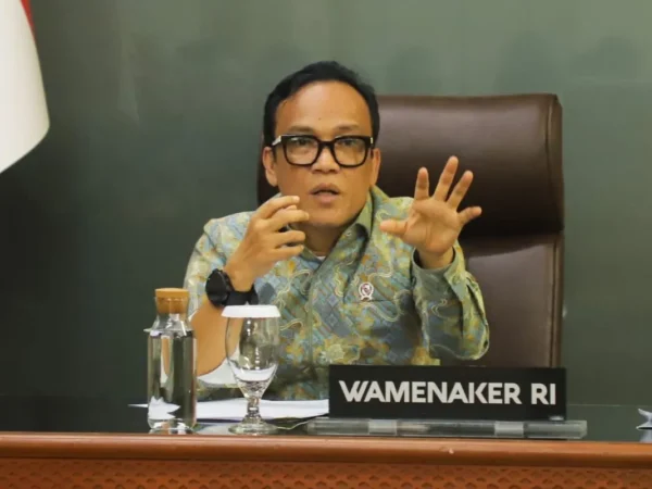 Wakil Menteri Ketenagakerjaan Immanuel Ebenezer Gerungan. (foto/ANTARA)