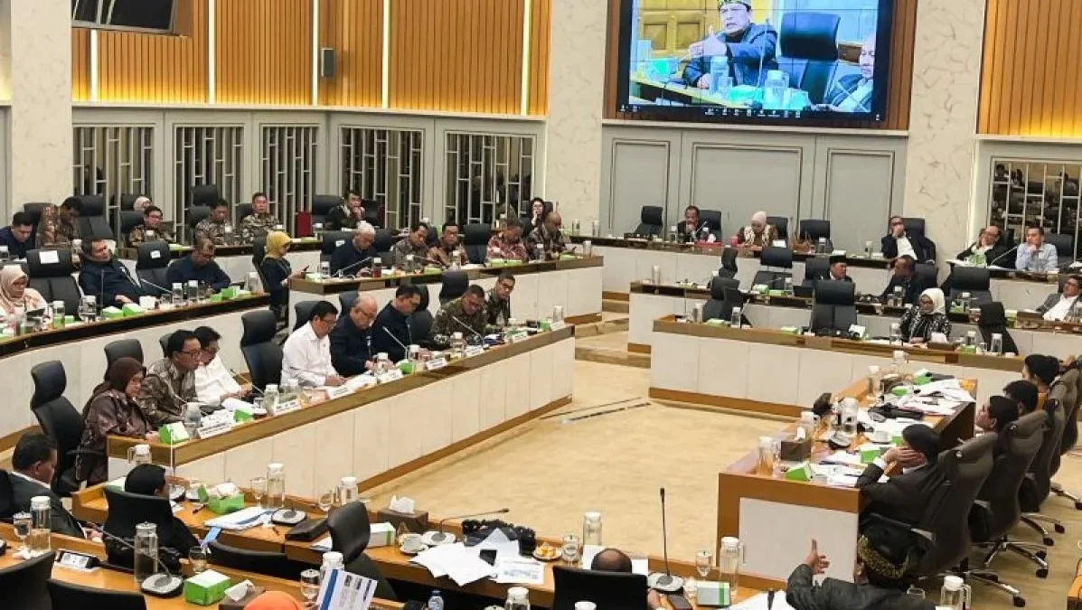 Suasana Rapat Dengar Pendapat (RDP) Komisi IV DPR, di Jakarta, Selasa (4/2/2025). (foto/ANTARA)