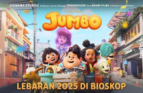 Tayang di 17 Negara, ilm Animasi Indonesia "JUMBO"  Hadir Lebaran 2025