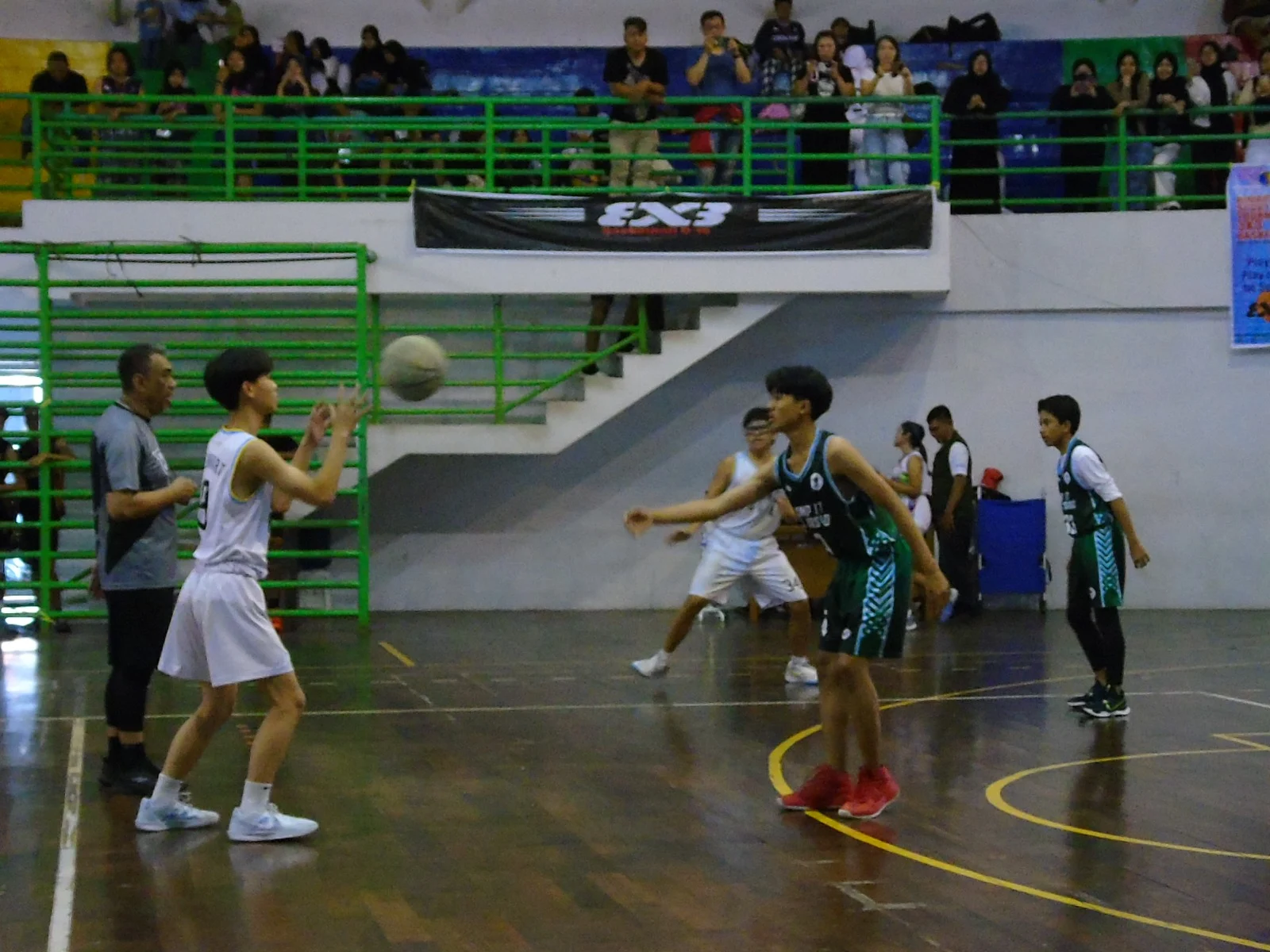 Ilustrasi turnamen basket antar pelajar. (Dok. Jabar Ekspres)