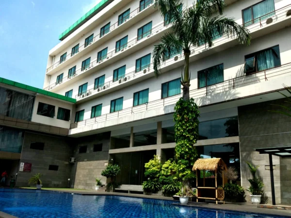Ilustrasi hotel dan resto yang ada di Kota Bandung.(son)