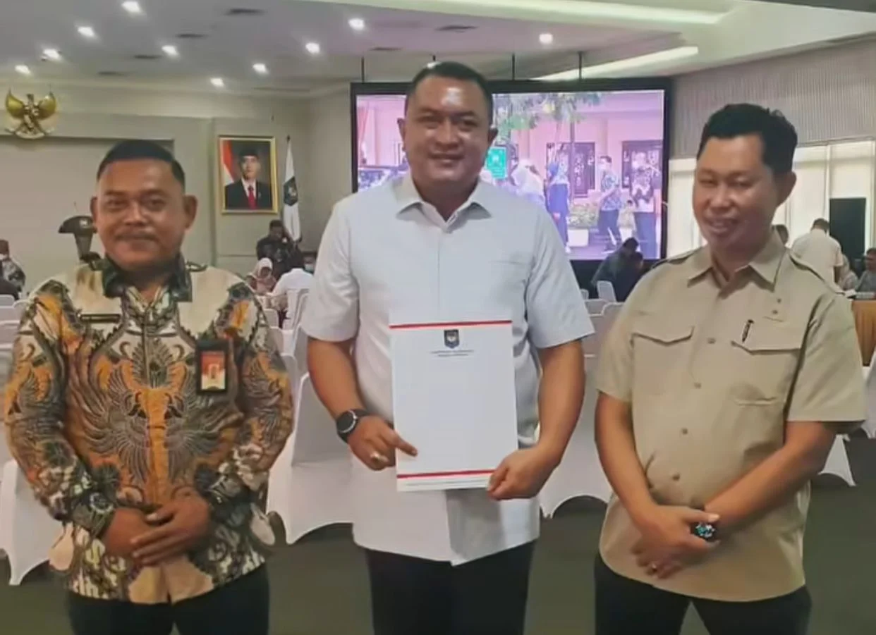 Bupati Bogor terpilih Rudy Susmanto seusai menjalani pemeriksaan kesehatan di Kantor Kemendagri, pada Minggu (16/2) lalu. Foto: akun Instagram @rudysusmanto