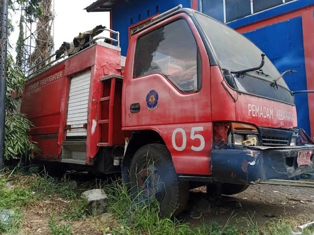 Kondisi Mobil Pemadam Kebakaran Kota Cimahi (Jabar Ekspres