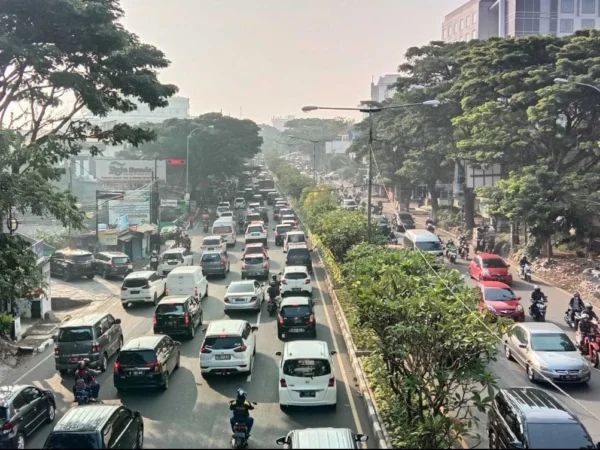 Ist. Kendaraan empat maupun dua padati jalur Alteri saat pelaksanaan operasi ketupat lodaya beberapa waktu lalu. Dok. Jabar Ekspres.