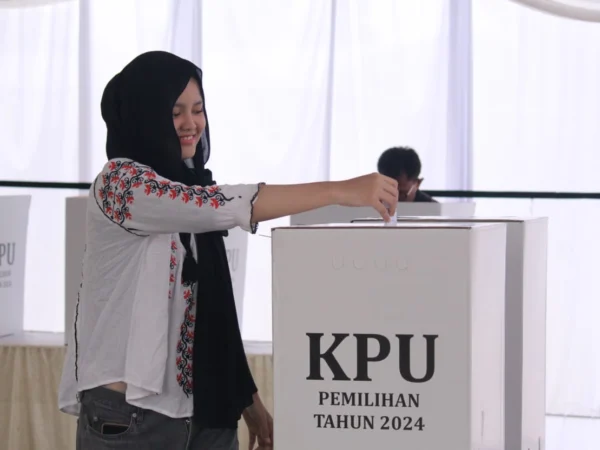 Ilustrasi pemungutan suara pilkada 2024.