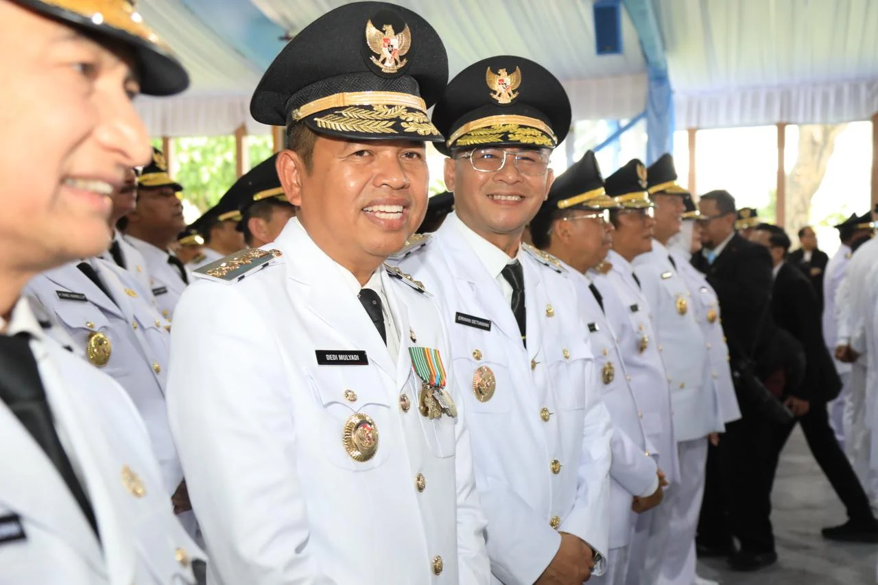 Gubernur Jawa Barat Dedi Mulyadi terapkan anak SMA wajib militer/Foto:Istimewa/
