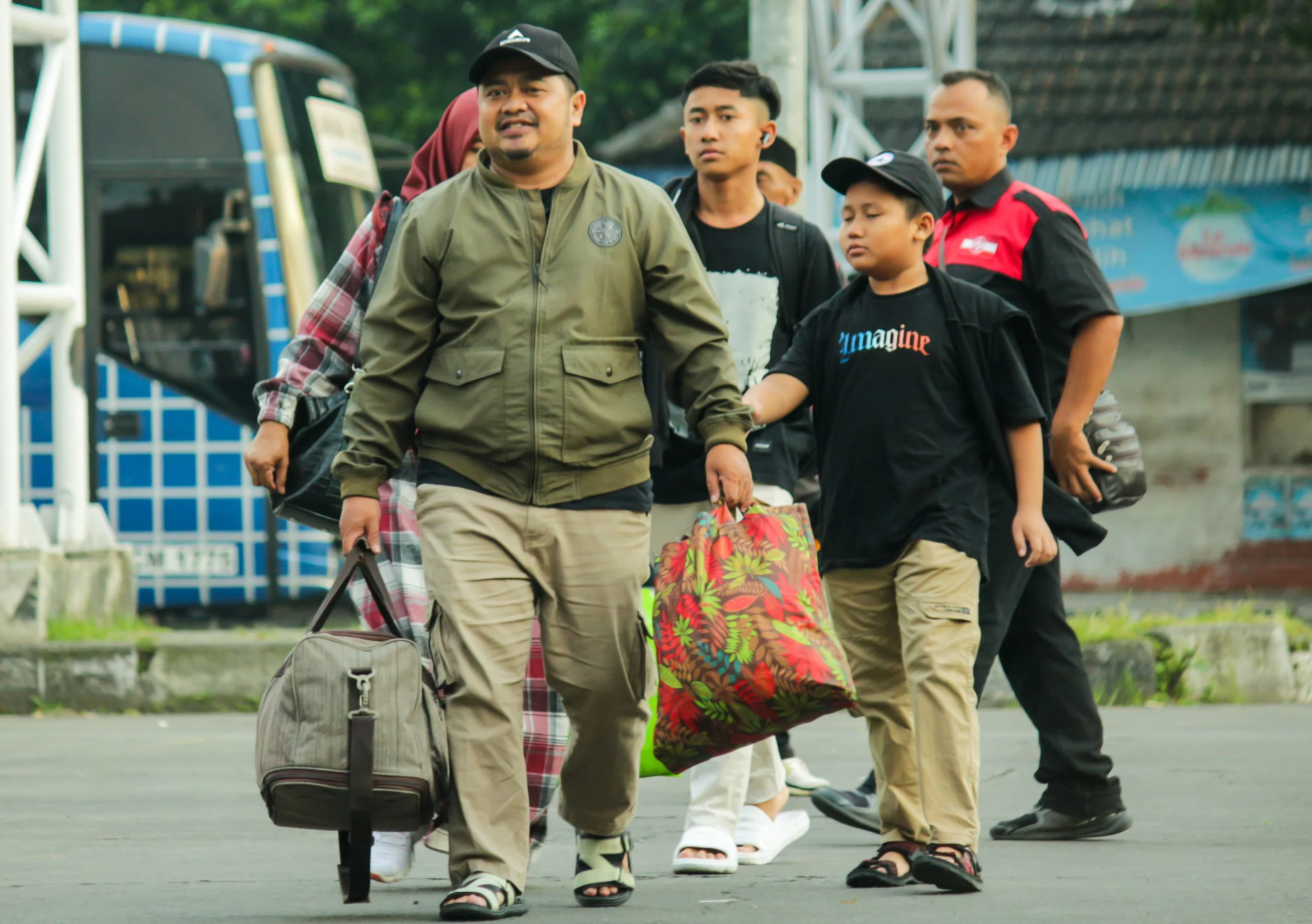 Ilustrasi mudik gratis. (Dok. Jabar Ekspres)