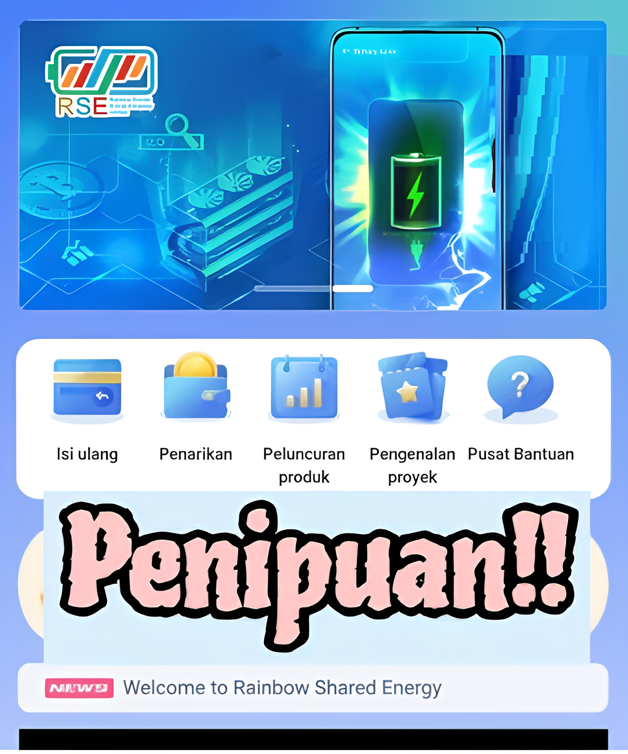 RSE Powerbank Apakah Aplikasi Penghasil Uang Aman atau Scam Penipuan?