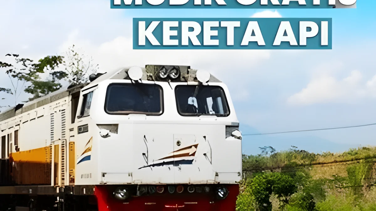 Cara War Tiket Kereta Api Mudik Lebaran 2025 GRATIS, Catat Jadwalnya!