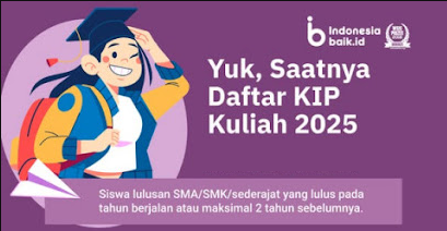 Pendaftaran KIP Kuliah SNBT 2025 Resmi Dibuka! Ini Cara Daftarnya