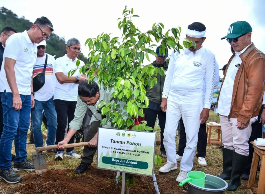 Pesan Dedi Mulyadi: Penanaman pohon sebagai bentuk tobat ekologi