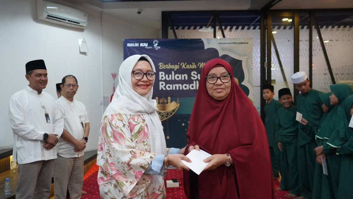 KAI Properti Gelar Acara "Berbagi Kasih Menyambut Bulan Suci Ramadhan”