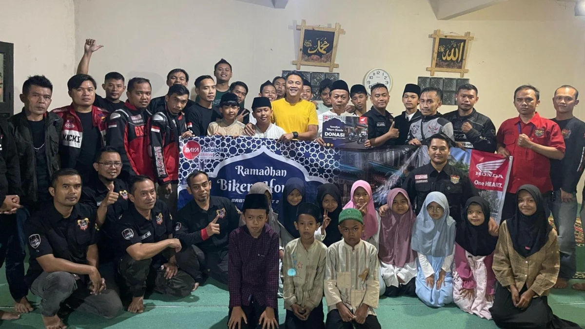 Ramadhan Bikers Honda: Menguatkan Silaturahmi dan Kepedulian Sosial