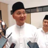 Wakil Wali Kota Cimahi, Adhitia Yudhistira usai Sosialisasi Tingkat Kota DAK Fisik Sanitasi 2025 di Aula B Pemkot Cimahi (Mong)