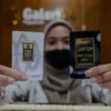 Tabungan emas diprediksi naik hingga 10 kali lipat di akhir April 2025. (foto/ANTARA)