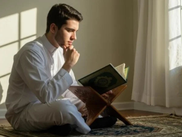 Ilustrasi Membaca Surah Al Kahfi di hari Jumat (freepik)