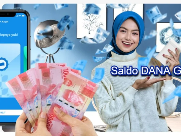 Saldo DANA Gratis dari Link DANA Kaget hari ini.