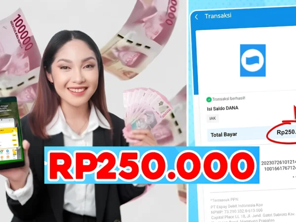 Cara Mendapatkan Uang Rp250.000 di Aplikasi Ini