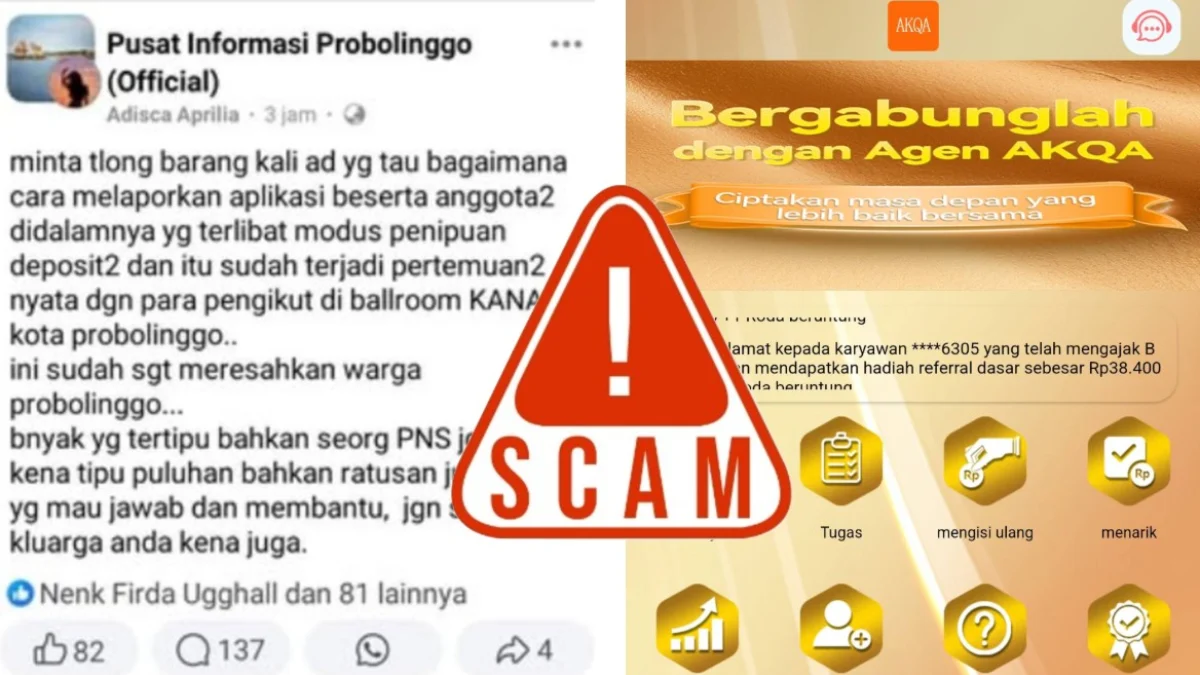 Cara Melaporkan Leader Aplikasi AKQA