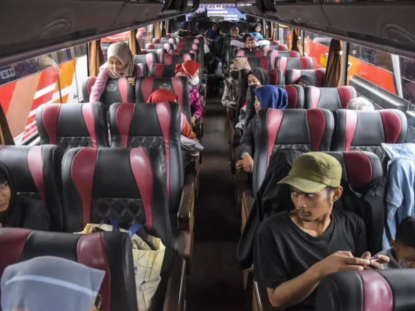 Foto ilustrasi arus balik di Terminal Leuwipanjang, Kota Bandung. (Dimas / JE)