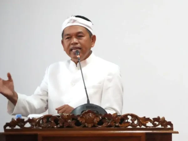 Gubernur Jawa Barat Dedi Mulyadi. (Foto/ANTARA)