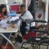 Peserta Disabilitas Penerima Manfaat Bhakti Sosial Adam-Adrian saat Cek Kesehatan Gratis di Rumah Bhineka (Mong)