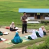 Ilustrasi kegiatan belajar mengajar di Pesantren. (Meta AI)