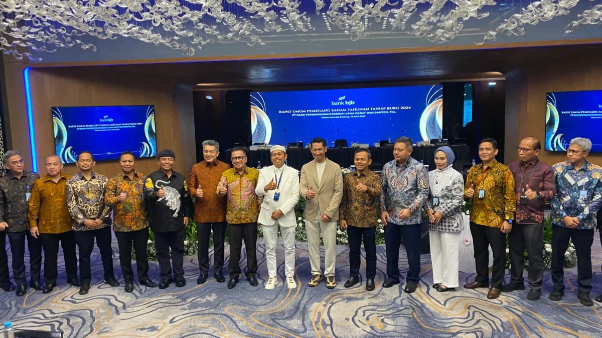 RUPST bank bjb Sepakat Tebar Dividen 65,50 Persen dari Laba Bersih 2024