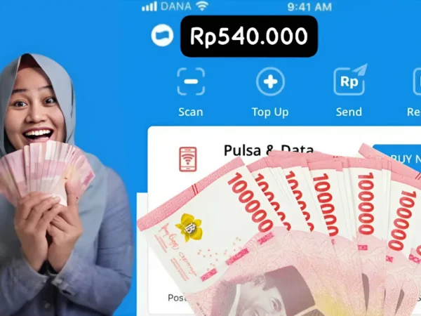 Saldo DANA Gratis Rp540 Ribu Langsung dari Google? Begini Cara Klaimnya