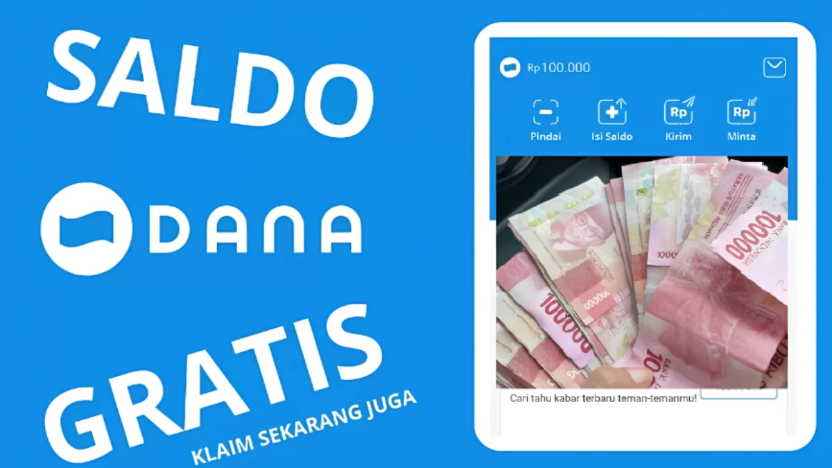 Main Game Dibayar Saldo DANA Gratis Lewat Aplikasi Ini