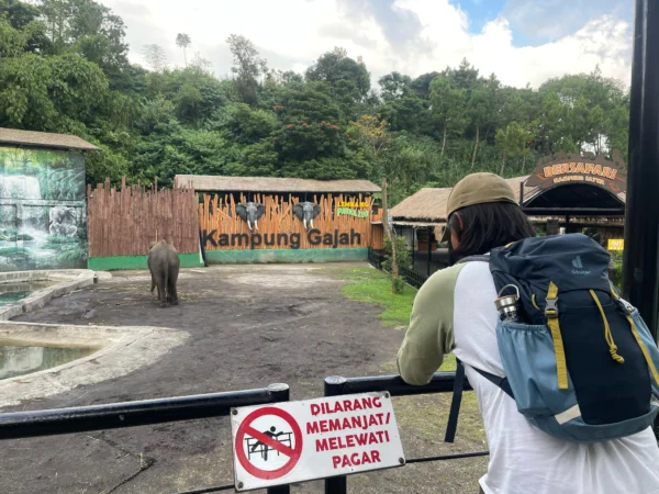 Kawasan wisata Lembang Park & Zoo, Bandung Barat. Senin (7/4). Dok Jabar Ekspres/Suwitno