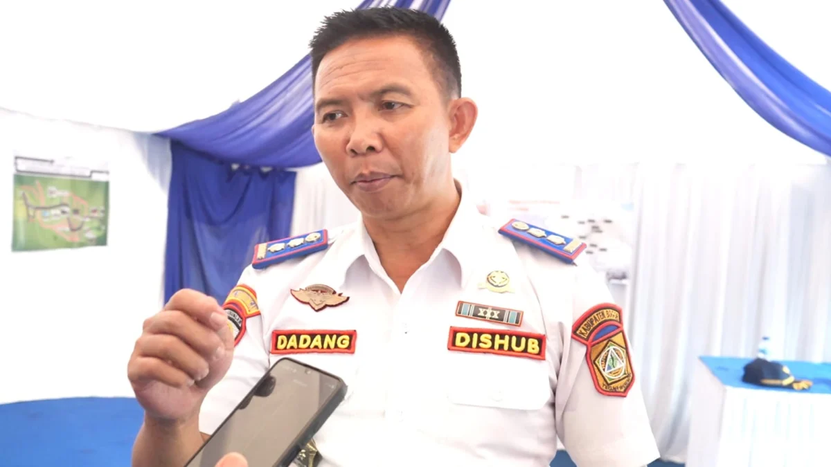 Kabid Lalu Lintas Dishub Kabupaten Bogor, Dadang Kosasih. Foto: Regi