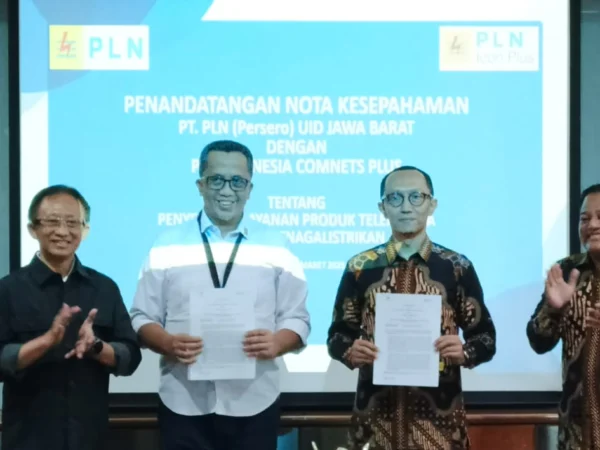 Terus Jalin Sinergi, PLN Icon Plus SBU Regional Jawa Barat menandatangi MOU dengan PLN UID Jawa Barat