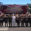 Gubernur Jabar Dedi Mulyadi saat apel gelar pasukan jelang lebaran beberapa waktu lalu.