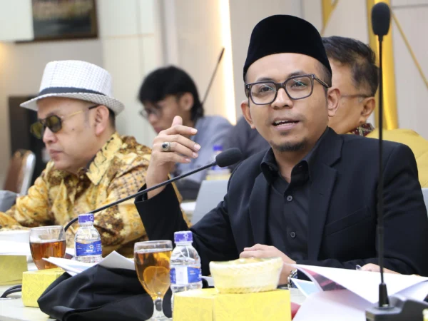 Anggota DPRD Provinsi Jawa Barat Fraksi Partai Kebangkitan Bangsa (PKB), Maulana Yusuf Erwinsyah soroti anggaran sebesar Rp552 miliar di BPKAD. (Maulana Yusuf Erwinsyah for Jabar Ekspres)