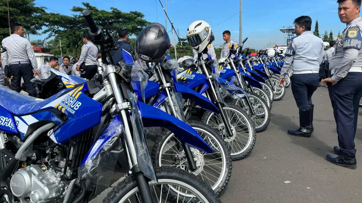 Dishub Kabupaten Bogor Miliki 55 Unit Kendaraan Dinas. (foto/Sandika Fadilah)