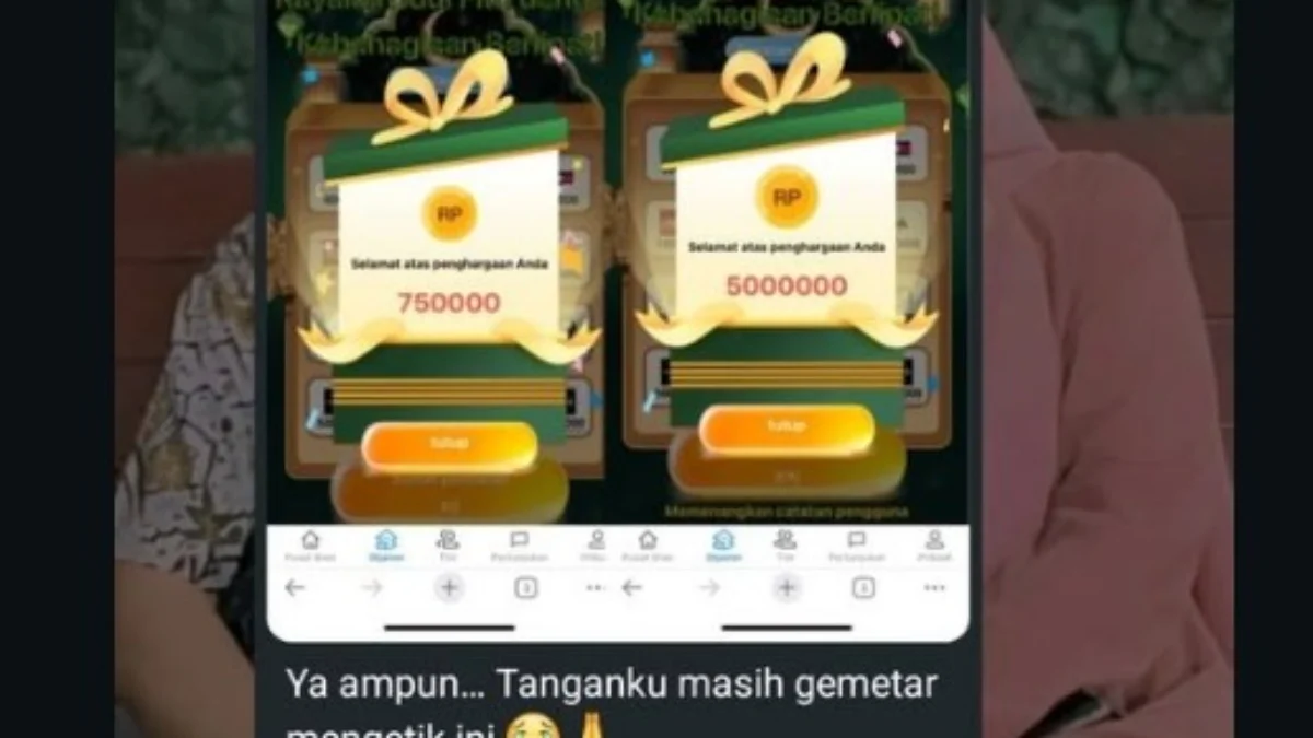 Aplikasi Next 15 yang bisa WD dengan ikut program THR Roda Keberuntungan.