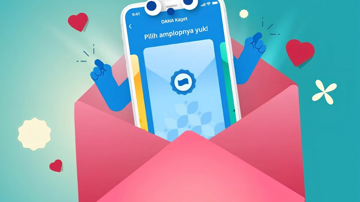 Buka Amplop Elektronik ini Buat Dapetin Saldo DANA Gratis Rp100.000